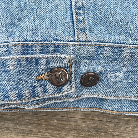 Anthropologie Pilcro and the Letterpress Denim Jean Jacket - Picture 11 of 11